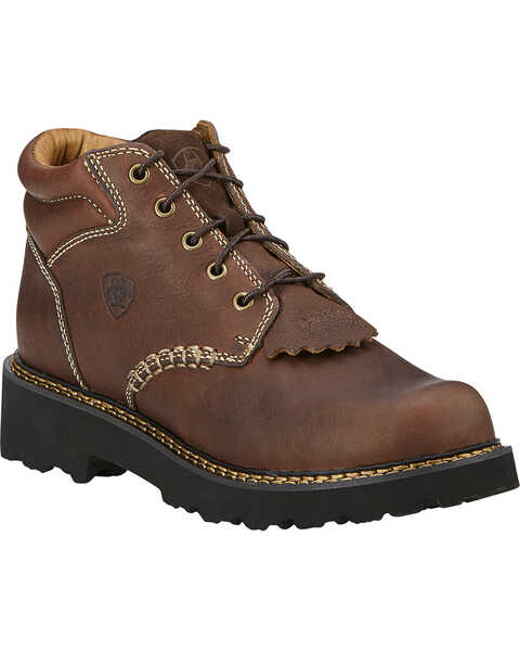Image #1 - Ariat Canyon Lace-Up Work Boots - Round Toe, Copper, hi-res