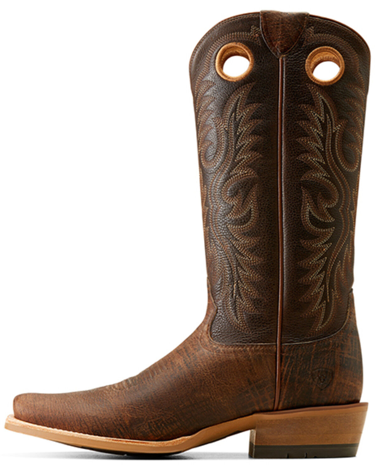 Image #2 - Ariat Men's Ringer Western Boots - Square Toe, Brown, hi-res