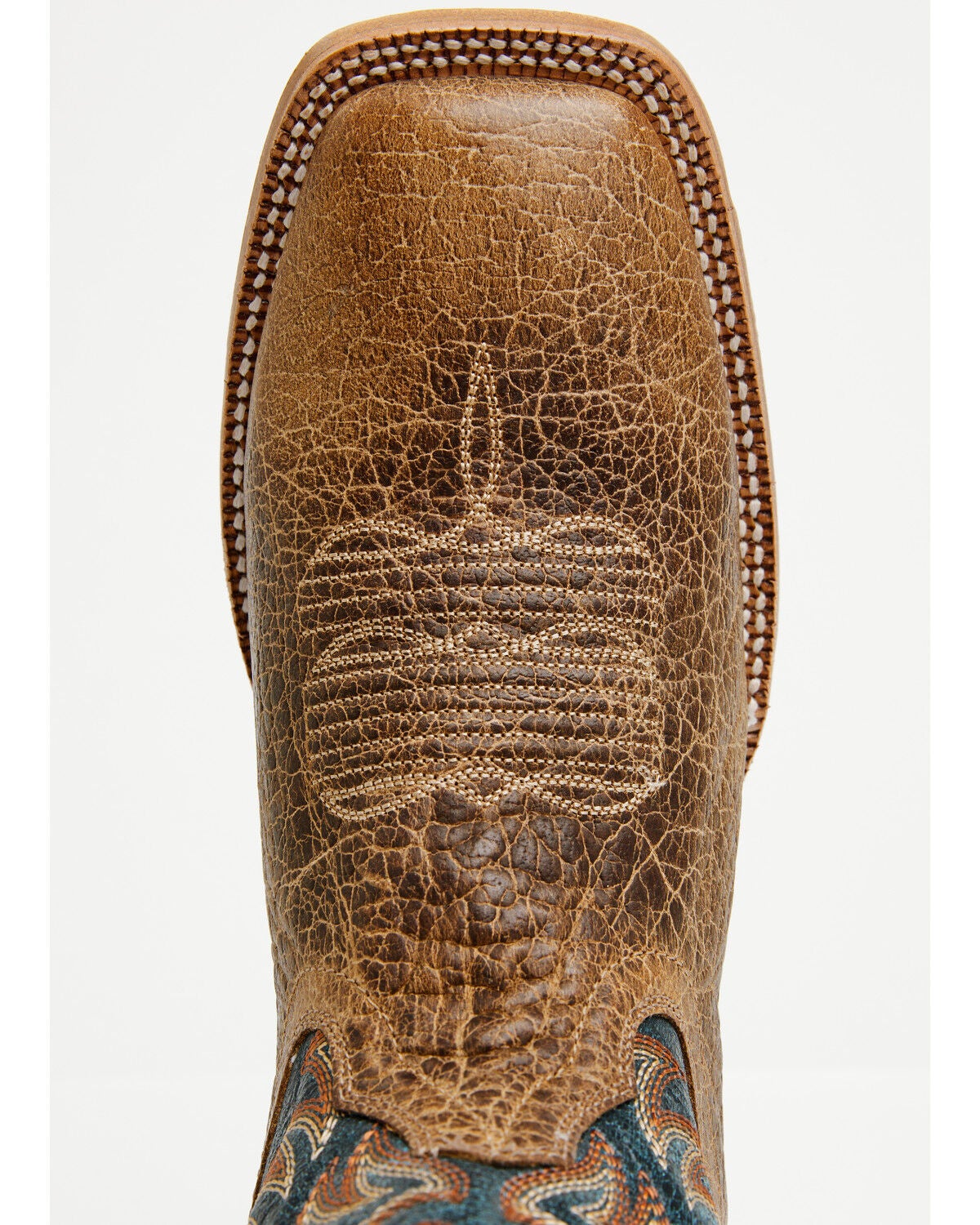 Image #6 - Ariat Men's Gold Point Western Boots - Broad Square Toe, Brown, hi-res
