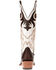 Image #5 - Hondo Boots Men's Spanish Shoulder Western Boots - Broad Square Toe, Chocolate, hi-res