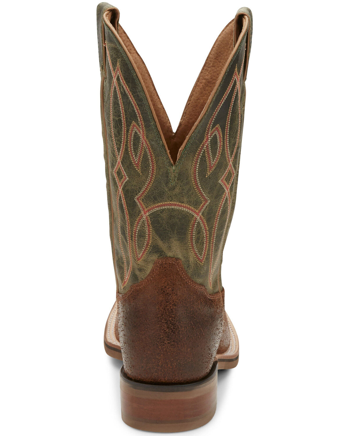 Image #4 - Tony Lama Men's Landgrab Western Boots - Broad Square Toe, Brown, hi-res