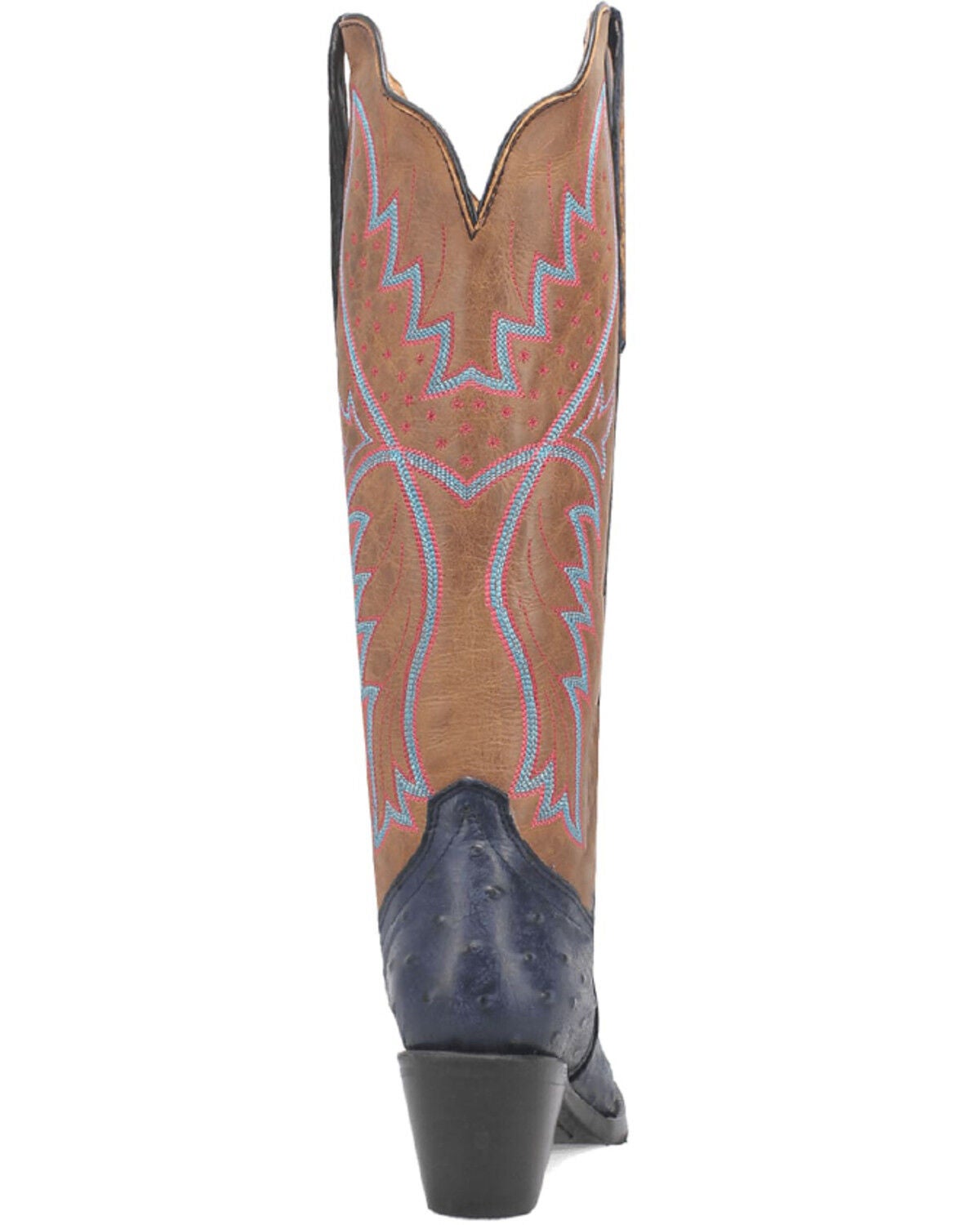 Image #5 - Dingo Women's Selene Tall Western Boots - Snip Toe, Blue, hi-res