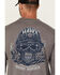 Image #3 - Hawx Men's Roughneck Long Sleeve Graphic Work T-Shirt, Medium Grey, hi-res