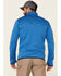 Image #3 - Columbia Men's Heather Indigo Park View 1/2 Zip Fleece Pullover, Blue, hi-res