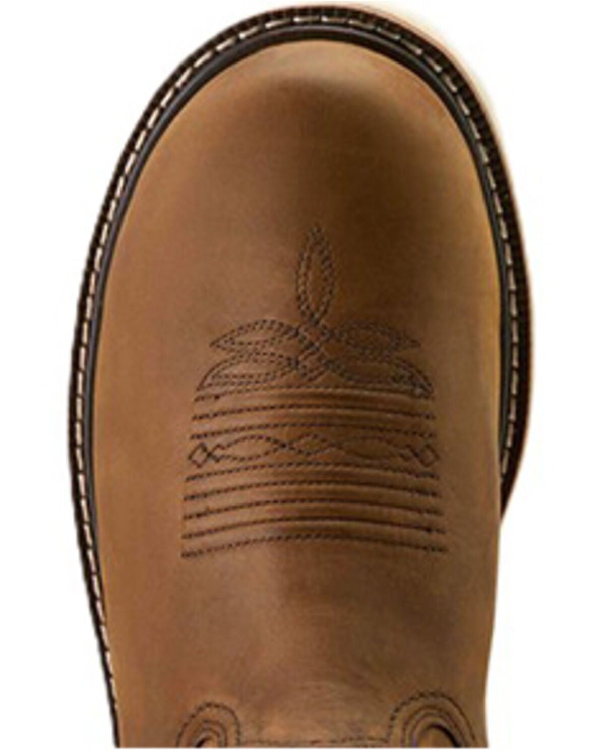Image #4 - Ariat Men's Activator Argo Waterproof Work Boots - Soft Toe, Brown, hi-res