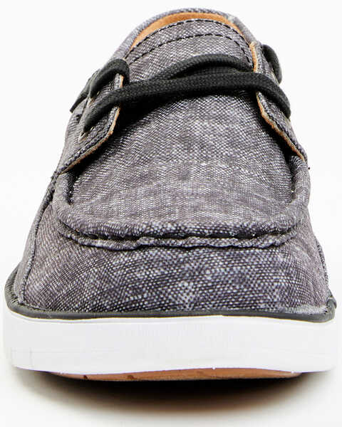 Image #4 - RANK 45® Men's Sanford Western Casual Shoes - Moc Toe, Grey, hi-res