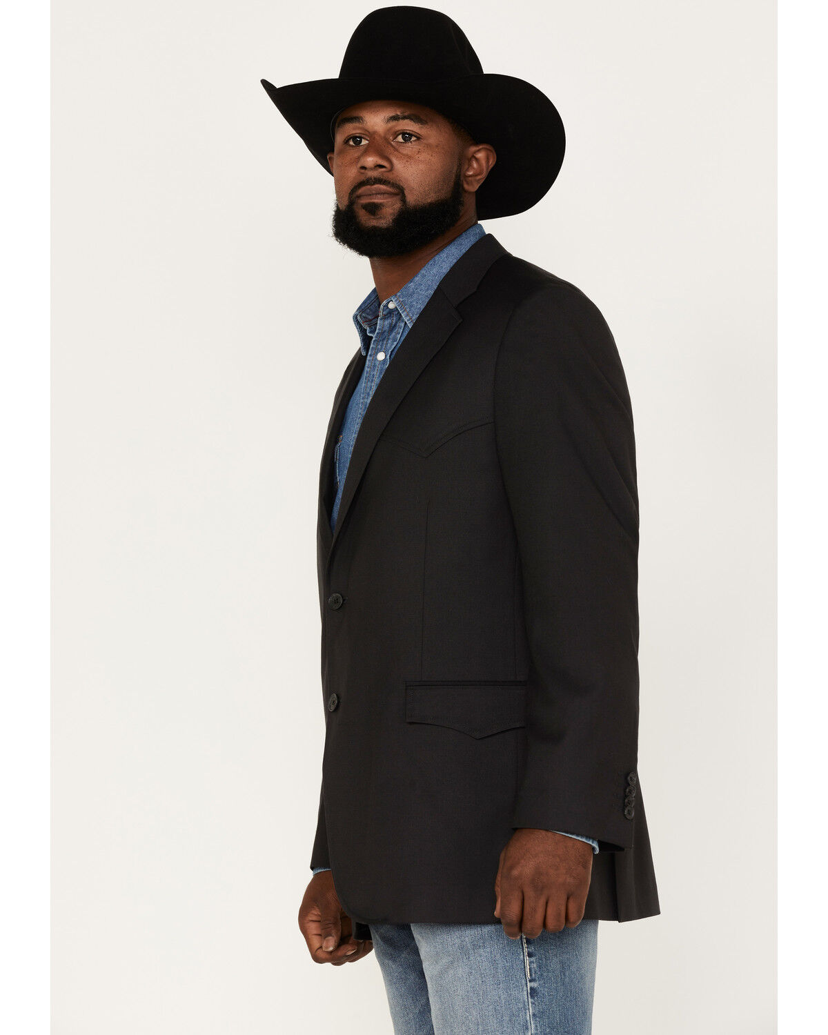 Image #2 - Cody James Men's Tennessee Sportcoat, Black, hi-res