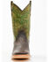 Image #4 - Cody James Men's Exotic Shark Western Boots - Broad Square Toe, Green, hi-res