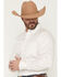Image #2 - Wrangler X Cody Johnson Men's Medallion Print Long Sleeve Button-Down Western Shirt, White, hi-res
