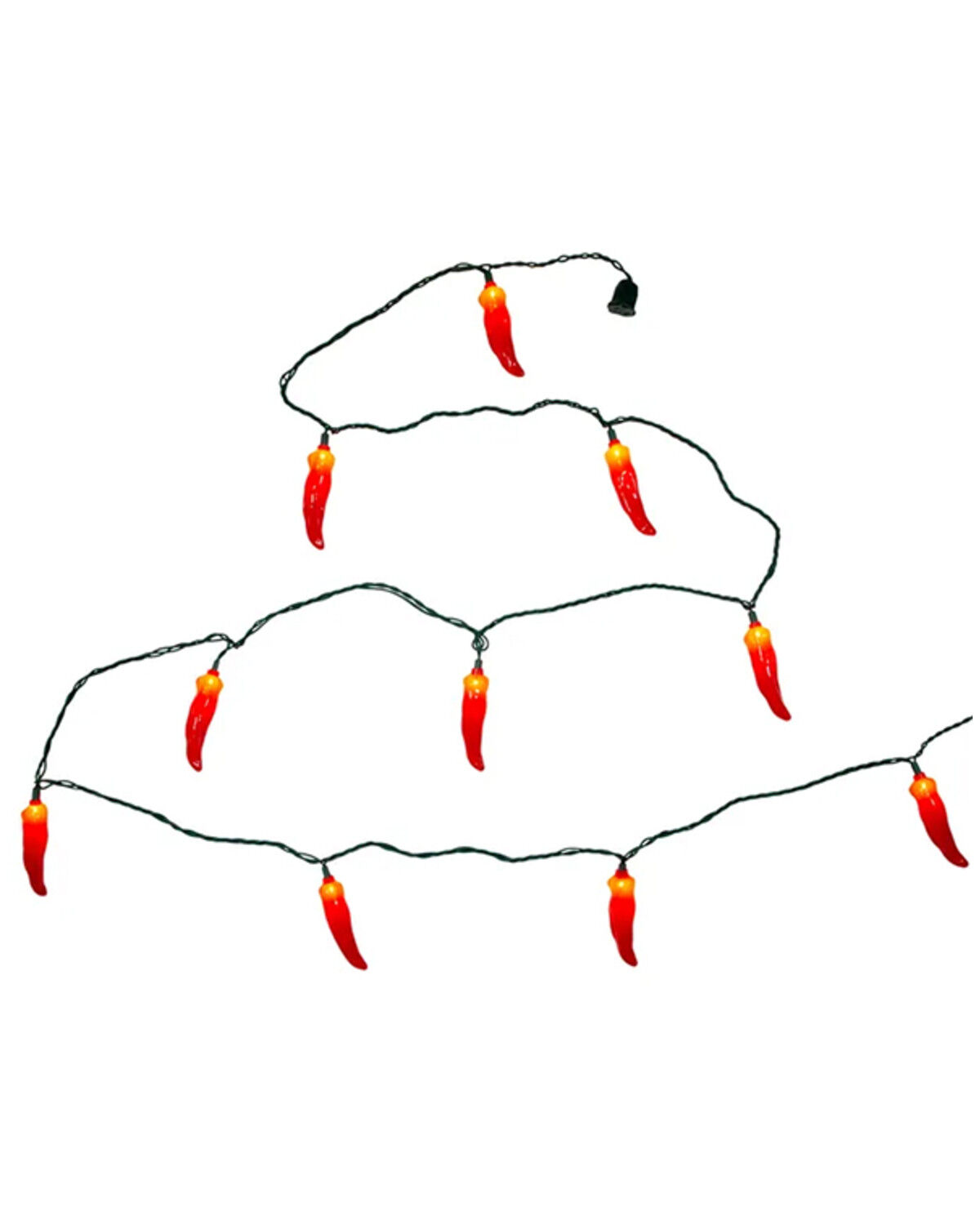Image #4 - Kurt Adler Chili Pepper String Light Set, Multi, hi-res