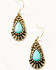 Image #3 - Shyanne Women's Desert Boheme Chain Necklace and Earring Jewelry Set, Gold, hi-res