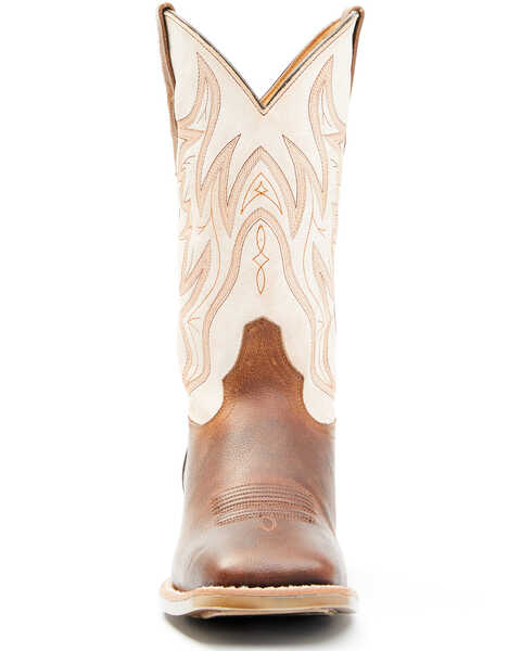 Image #4 - Cody James Men's Hoverfly Western Performance Boots - Broad Square Toe , Cream, hi-res