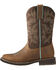 Image #2 - Ariat Women's Delilah Western Performance Boots - Round Toe, Brown, hi-res