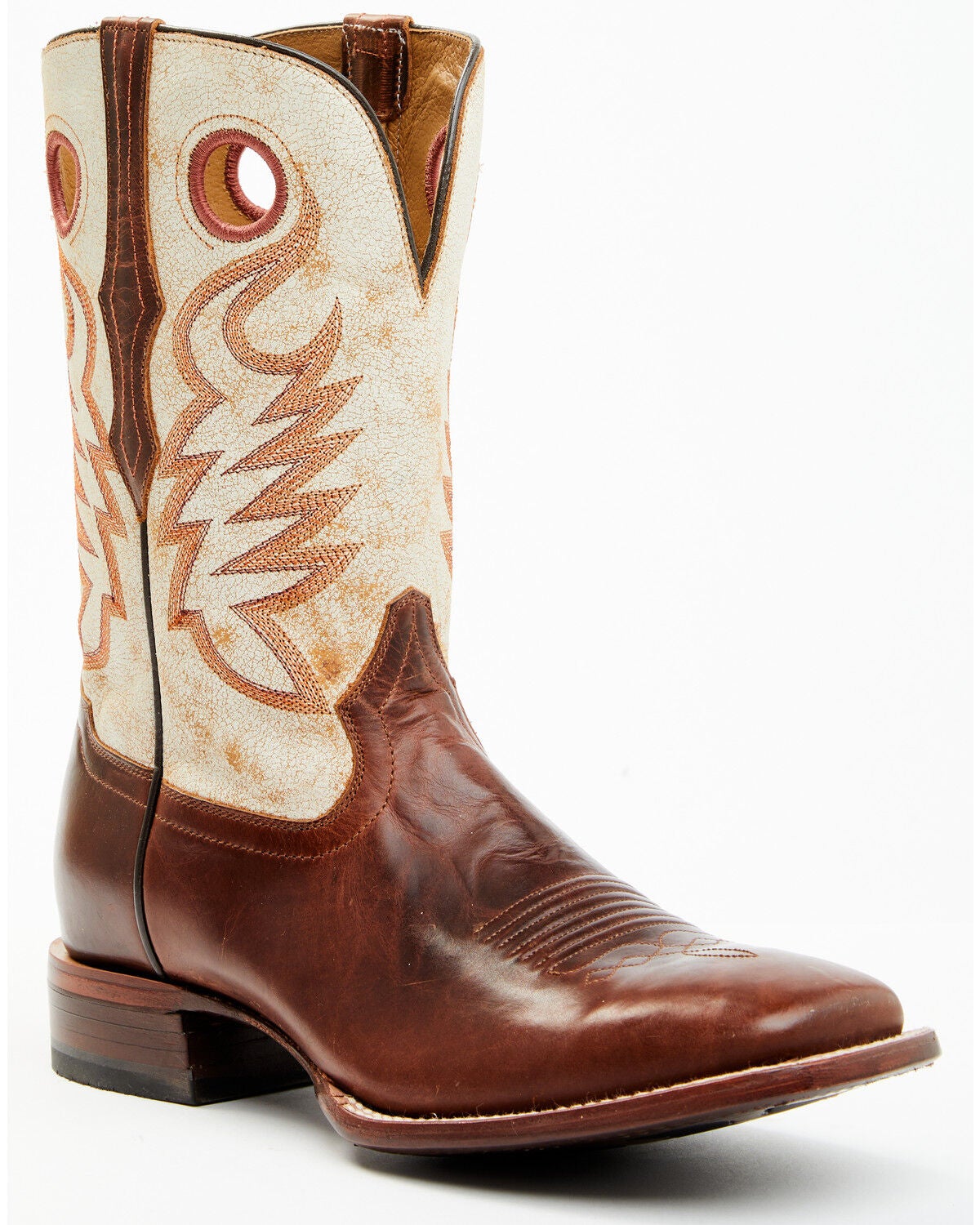 Cody James Men's Union Xero Gravity Bone Western Performance Boots - Broad Square Toe, Ivory, hi-res