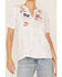 Image #3 - Johnny Was Women's Jailyn Puff Sleeve Weekend Top, White, hi-res