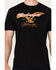 Image #3 - Brew City Beer Gear Men's Budweiser Logo Short Sleeve Graphic T-Shirt, Black, hi-res