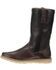 Lucchese Men's Bison Range Western Boots - Round Toe, Black/brown, hi-res