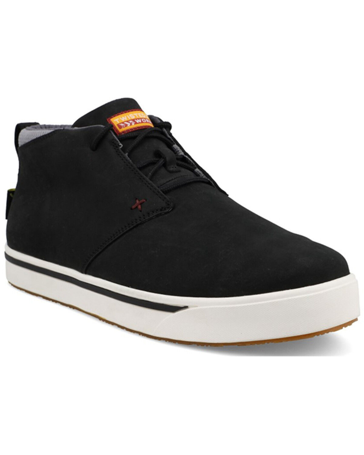 Image #1 - Twisted X Men's Work Kicks Shoes - Nano Composite Toe, Black, hi-res