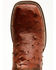Image #6 - Cody James Men's Brandy Genuine Ostrich Exotic Western Boots - Broad Square Toe, , hi-res