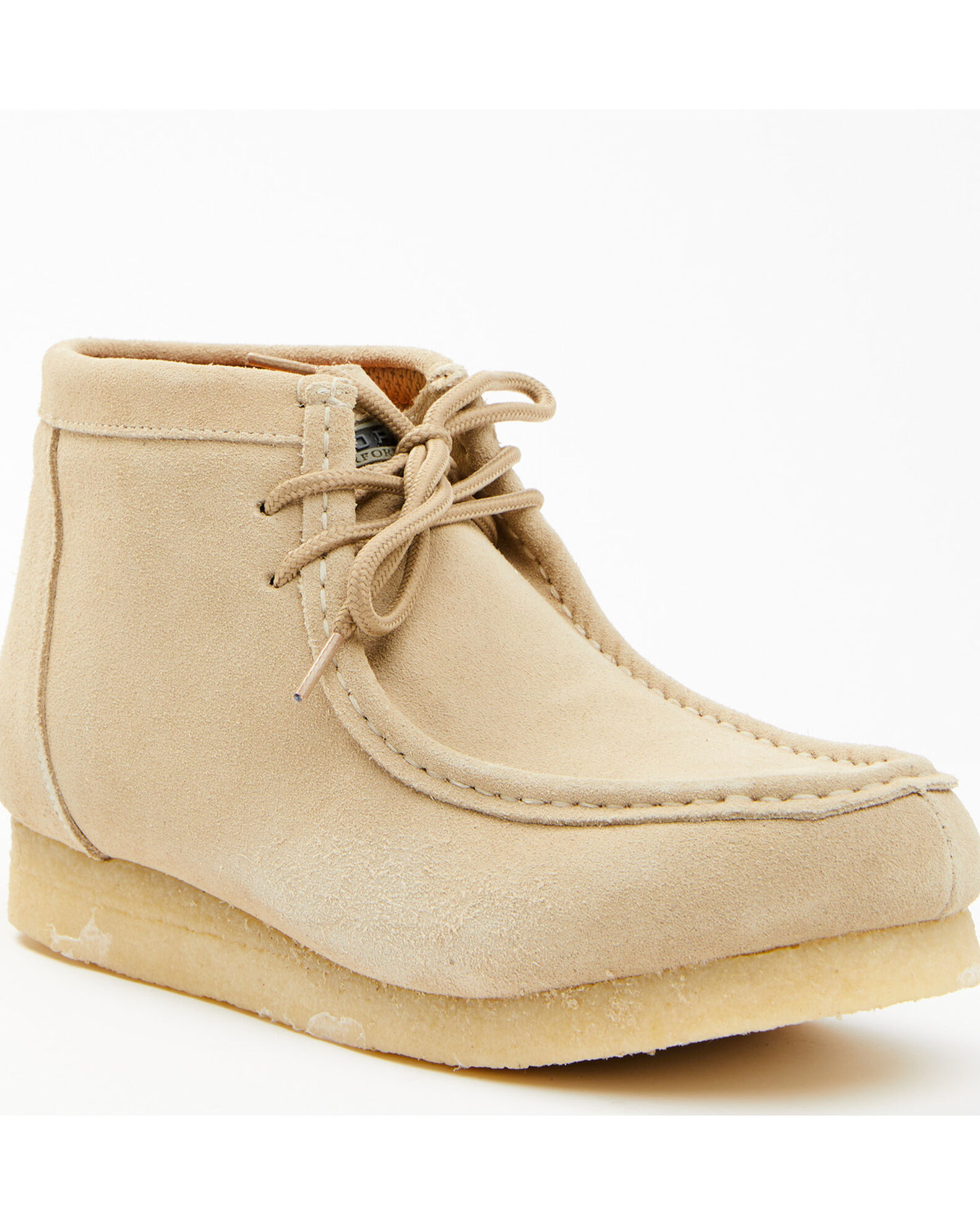 Boots with cheap gum sole