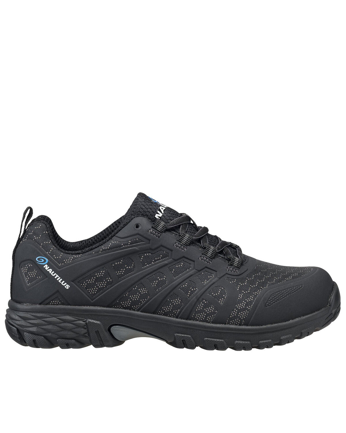 Image #2 - Nautilus Men's Stratus Work Shoes - Soft Toe, Black, hi-res