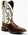Image #1 - Laredo Men's Ripley Western Performance Boots - Broad Square Toe, Brown, hi-res