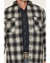 Image #3 - Pendleton Men's Umatilla Plaid Print Quilt Lined Jacket, Charcoal, hi-res