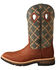 Image #3 - Twisted X Men's Barbed Wire Western Work Boots - Soft Toe, Brown, hi-res