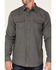 Cody James Men's FR Vented Long Sleeve Button Down Work Shirt , Grey, hi-res