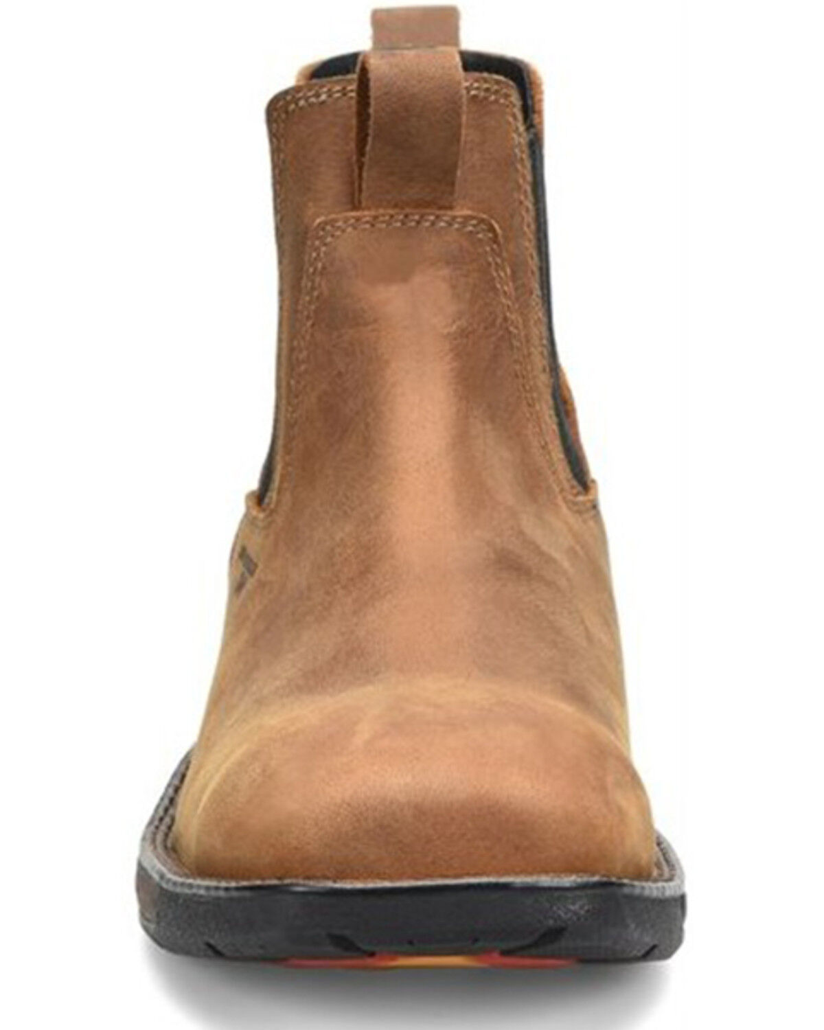 Image #3 - Double H Men's 5" Western Work Boots - Composite Toe, Medium Brown, hi-res