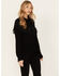 Image #1 - Idyllwind Women's Etta Fringe Western Yoke Long Sleeve Snap Shirt, Black, hi-res