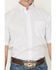 Image #3 - George Strait by Wrangler Men's Geo Print Short Sleeve Button-Down Stretch Western Shirt, White, hi-res