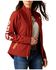Image #1 - Ariat Women's New Team Softshell Jacket, Red, hi-res