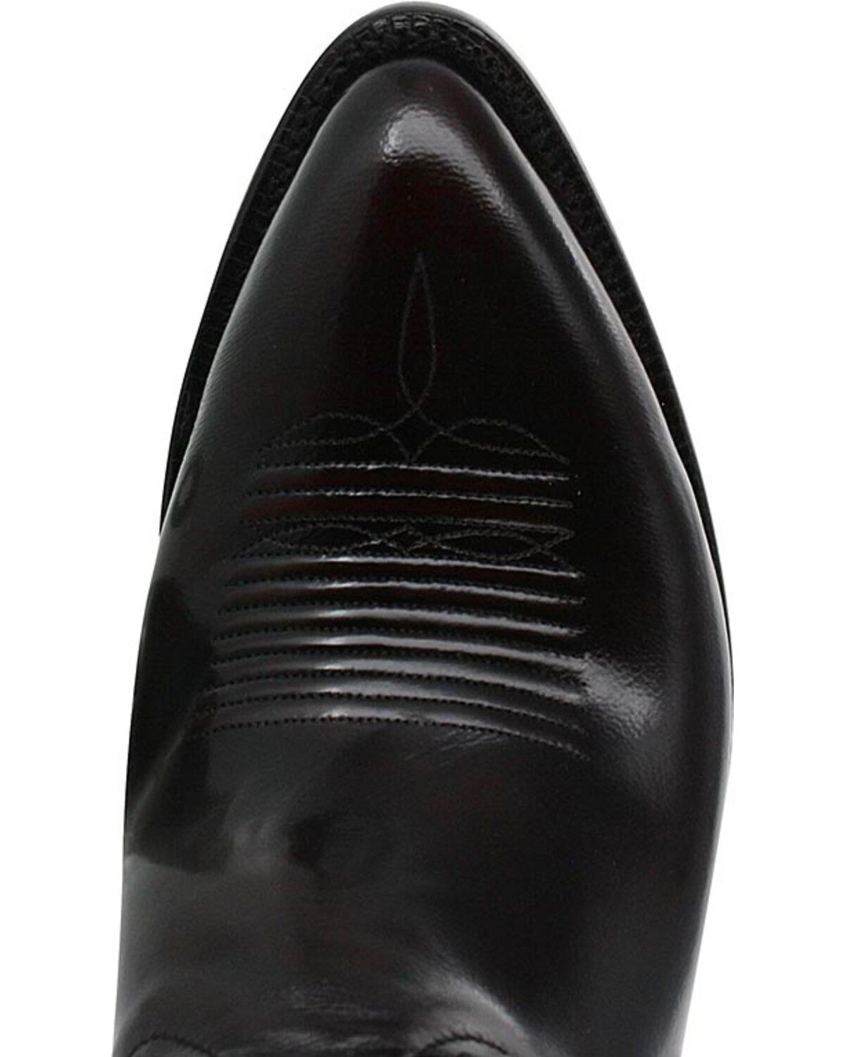 Image #6 - Lucchese Men's Western Boots - Round Toe, Black Cherry, hi-res