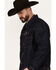Image #2 - Cinch Men's Dark Wash Denim Jacket, Indigo, hi-res