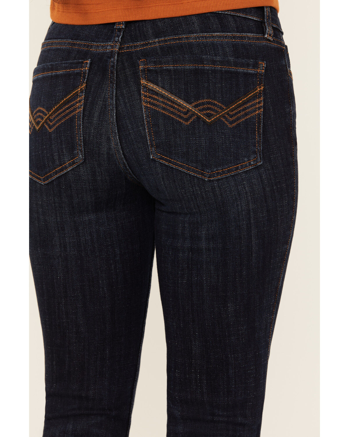 Image #4 - Idyllwind Women's Caldwell Dark Wash Mid Rise Bootcut Stretch Denim Jeans, Dark Wash, hi-res
