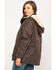 Image #3 - Outback Trading Co. Women's Woodbury Canyonland Jacket with Sherpa Hood, Brown, hi-res