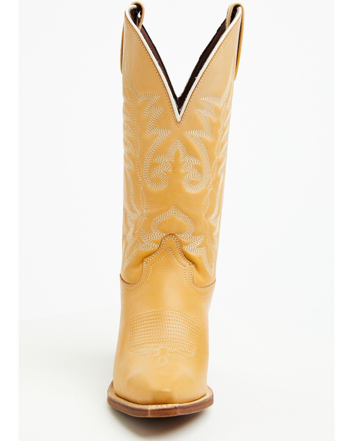 Image #4 - Laredo Women's Carly Performance Western Boots - Snip Toe, Yellow, hi-res