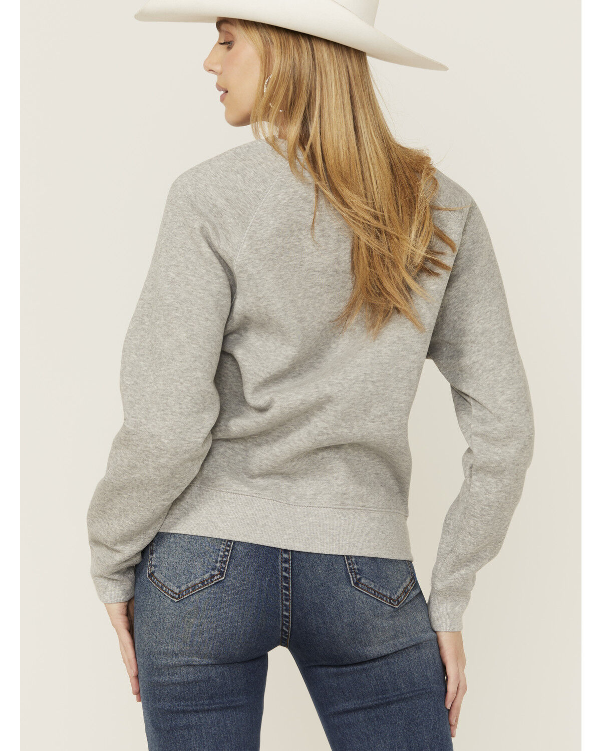 Image #4 - UGG Women's Madeline Fuzzy Logo Crewneck Sweatshirt, Grey, hi-res