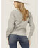 Image #4 - UGG Women's Madeline Fuzzy Logo Crewneck Sweatshirt, Grey, hi-res