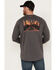 Image #3 - Ariat Men's Rebar FR Air Refinery Henley Long Sleeve Work Shirt, Charcoal, hi-res