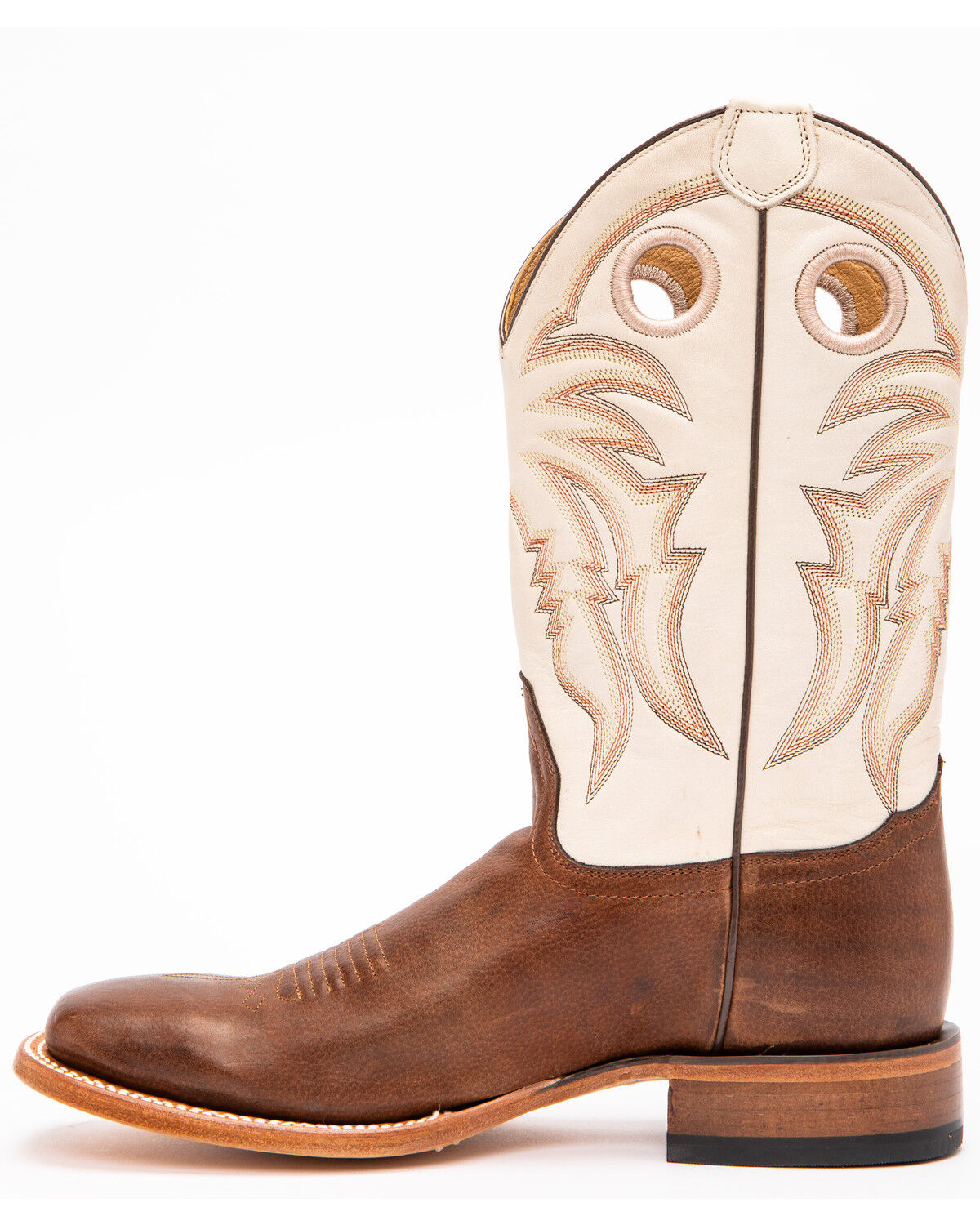 Image #3 - Cody James Men's Leather Western Boots - Broad Square Toe, Brown, hi-res