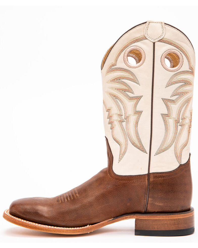 Cody James Men's Full-Grain Leather Western Boots - Wide Square Toe, Brown, hi-res