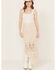 Image #1 - Miss Me Women's Crochet Skirt, Natural, hi-res
