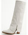 Image #3 - Dingo Women's Buckle Bunny Western Boots - Round Toe, White, hi-res
