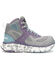 Image #2 - Carolina Women's Azalea Hi-Top Athletic Work Shoes - Composite Toe, Grey, hi-res