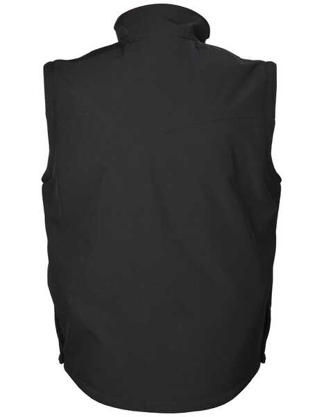 STS Ranchwear Men's Dark Heather Barrier Vest - Big  , Black, hi-res