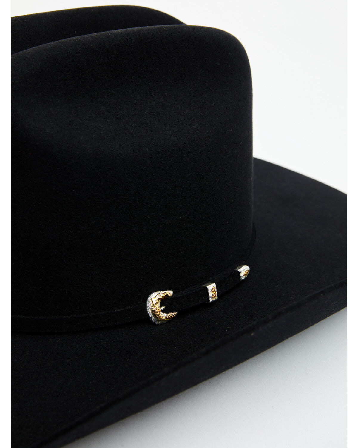 Image #2 - Cody James Black 1978® Salinas 20X Felt Cowboy Hat, Black, hi-res