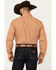 Image #4 - Cinch Men's Geo Print Long Sleeve Button-Down Western Shirt, Copper, hi-res