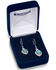 Image #3 - Montana Silversmiths Women's Expression of the West Turquoise Earrings, Silver, hi-res